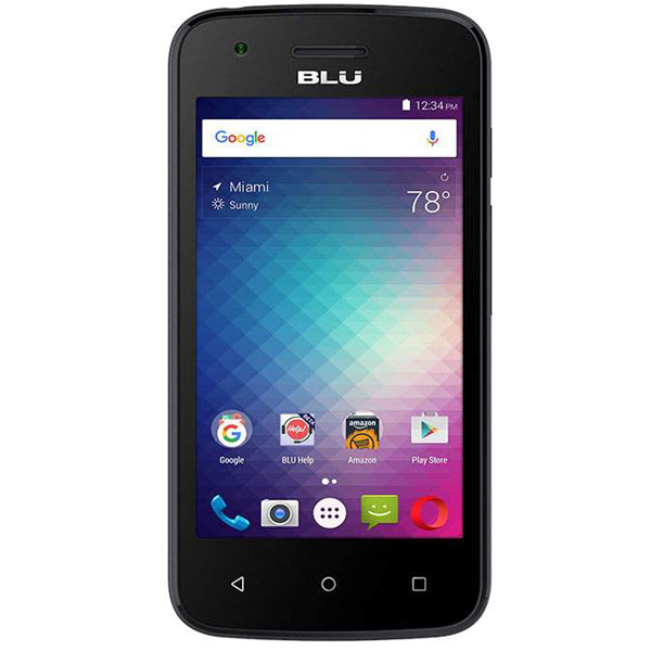 What are some of the features of the Blu Dash 3.2 cell phone?