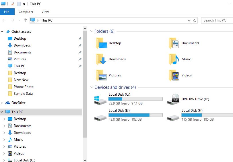 How to Hide folder in Windows 10