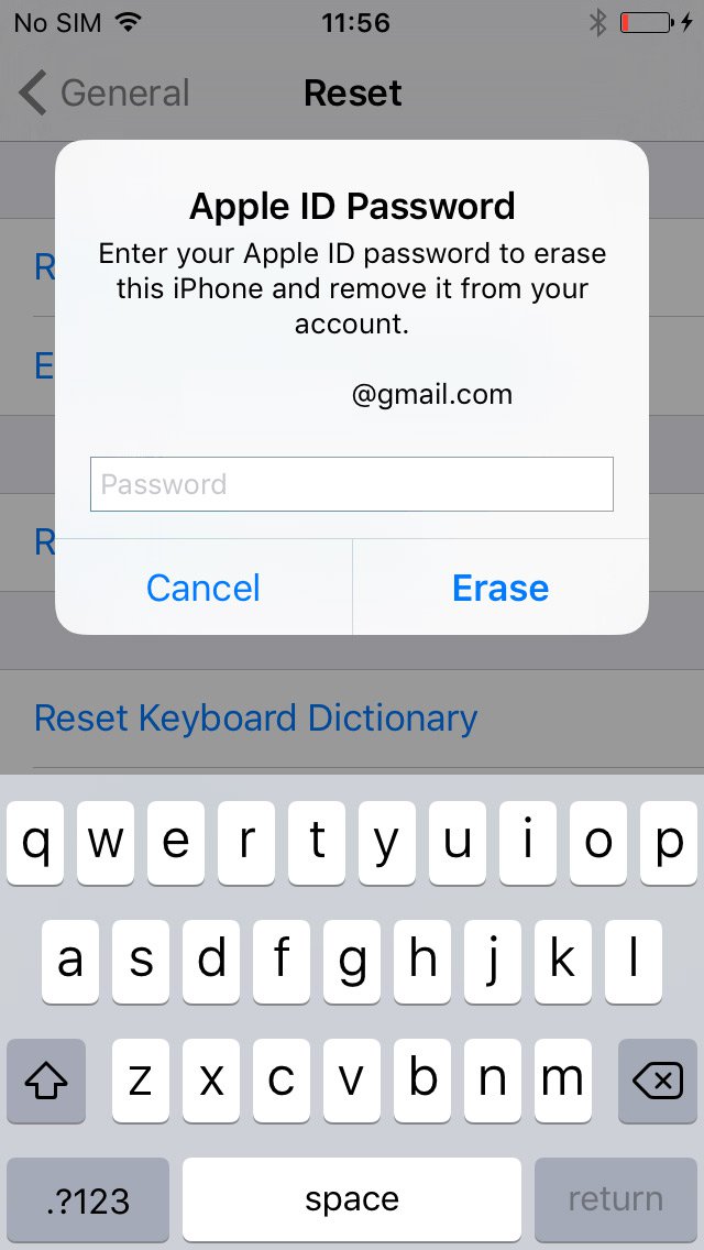 How to reset an iPhone 2