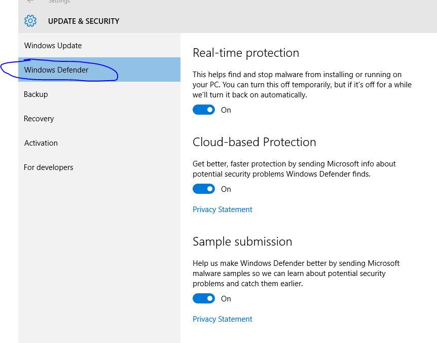 How to secure your computer using windows defender