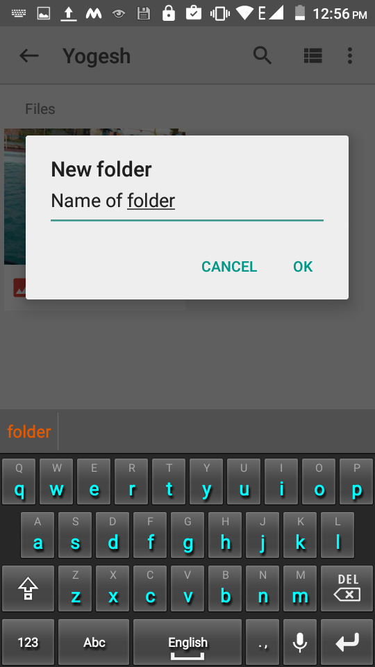 Create and manage folders in Drive on Android