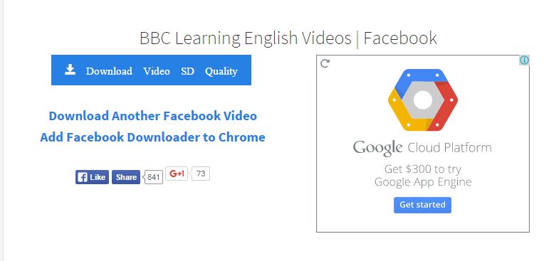 Facebook video and Add Facebook downloader to chrome