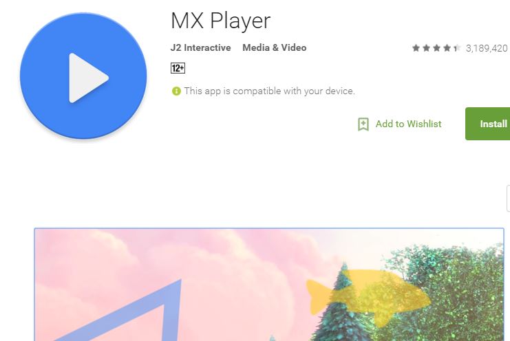 MX Player for Android Device