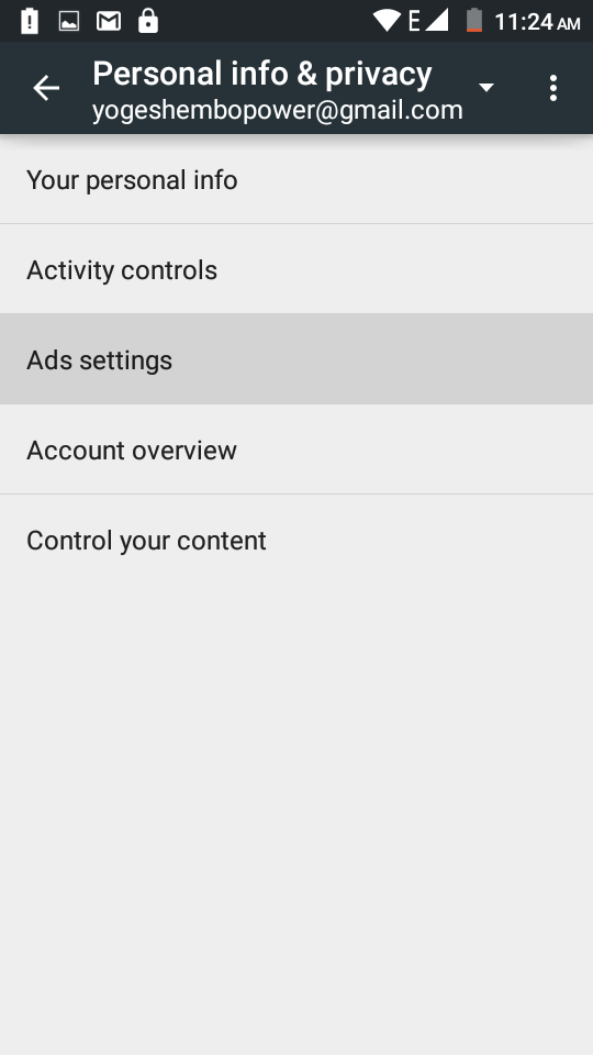 Using an Android Smartphone, How to Opt-Out Of Google Ads