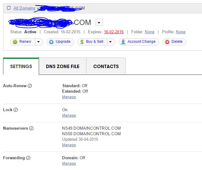 How to Delete Domain from Godaddy Panel