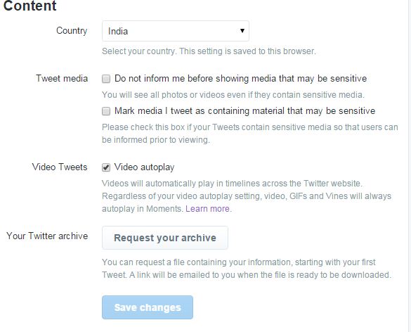 How to Turn off video autoplay on Twitter for Web