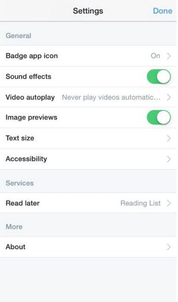 How to Turn off video autoplay on Twitter for iOS