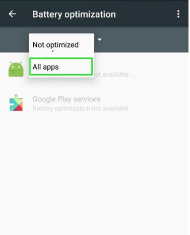 How to disable Doze mode for Android 6.0 Marshmallow apps