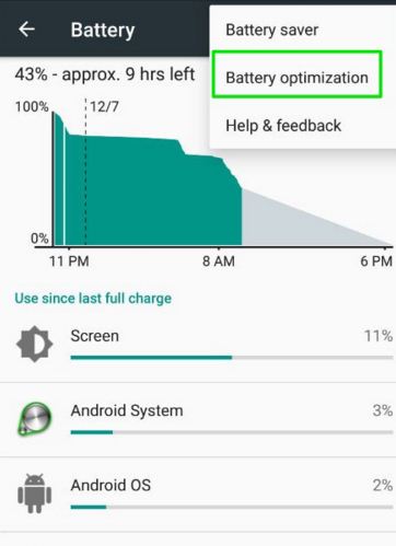 How to disable doze mode for certain apps in Android 6.0 Marshmallow
