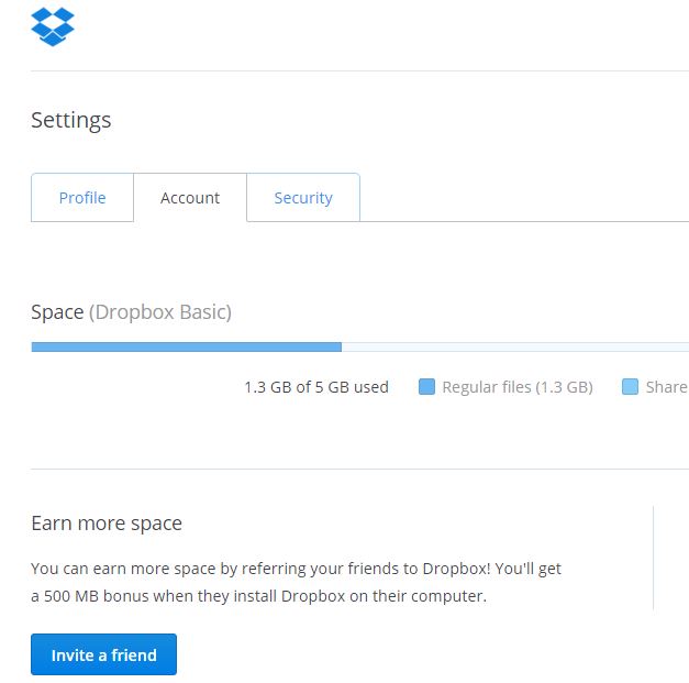 How to limit Uploading and Download Limit for Dropbox