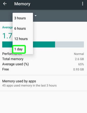 How to use 'Memory' (RAM) Manager in Android