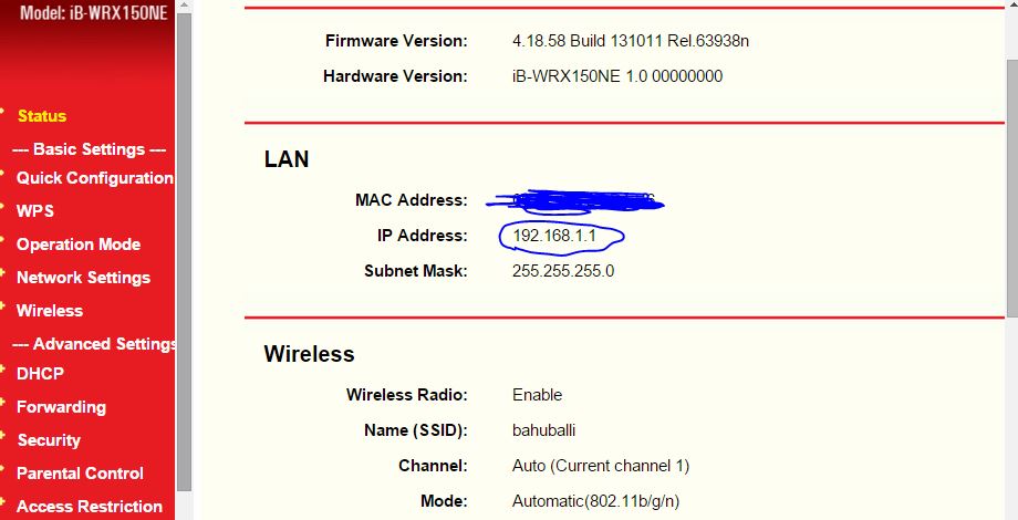 How to change Default Login IP address of Router