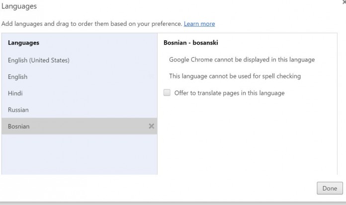 Way to Add New Language and Make It Default with Google Chrome Browser