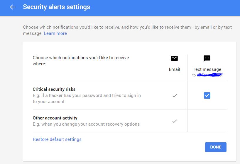 How to Enable setting for Gmail account to get protected from hackers