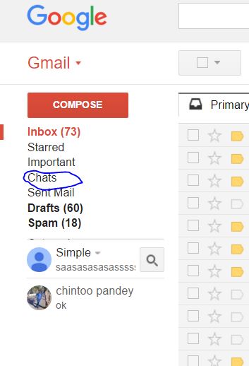 How to forward Gmail Chat to Other users.