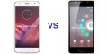 Motorola Moto Z2 Play vs Panasonic Eluga Ray Comparison