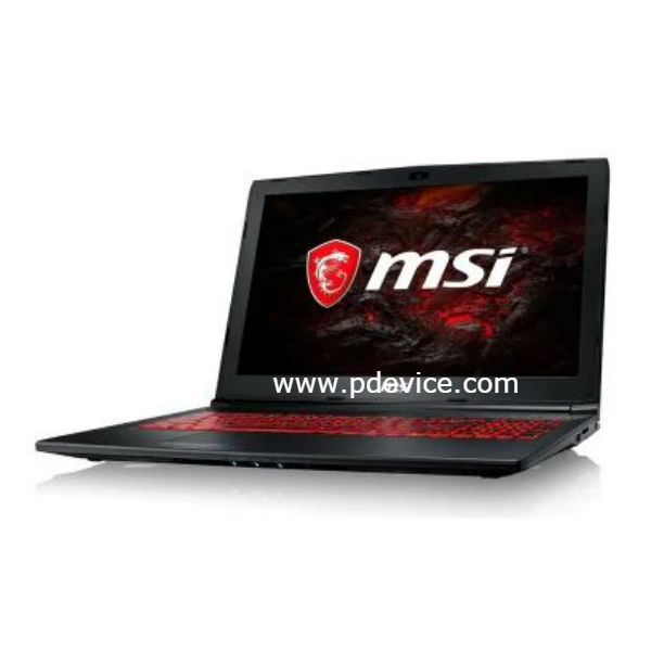 MSI GL62VR 7RFX-848CN Gaming Laptop Full Specification