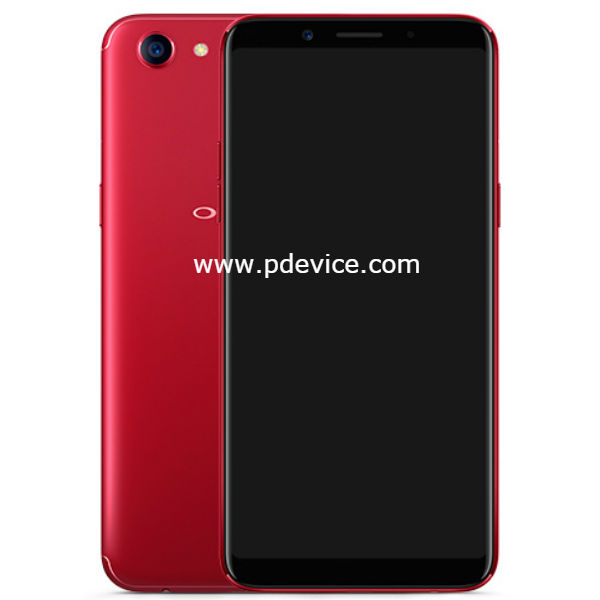 Oppo F5 6GB Smartphone Full Specification