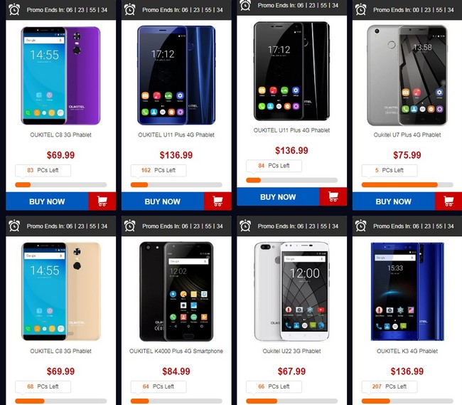 Oukitel Mobile BIG SALE and COUPON Available