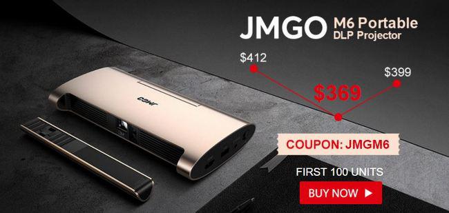 JMGO M6 Portable DLP Projector GearBest Coupon