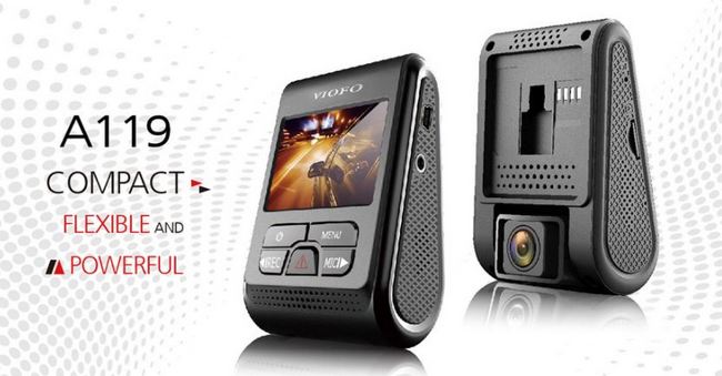 VIOFO A119 Car Camera for Audio & Video Recording