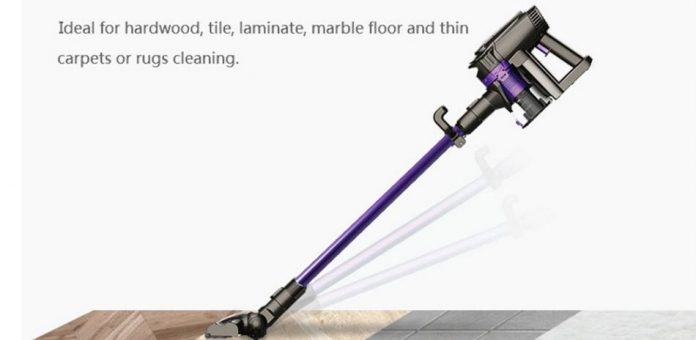 Buy Dibea F6 2-in-1 Powerful Cordless Upright Vacuum Cleaner Just $86.99, Free Shipping