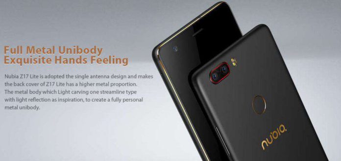 Nubia Z17 Lite with Free Shipping - Coupon Code Here