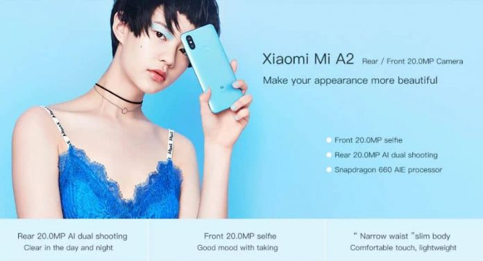 Buy Xiaomi Mi A2 with Free Global Shipping and FREE GIFT Mi Band 3