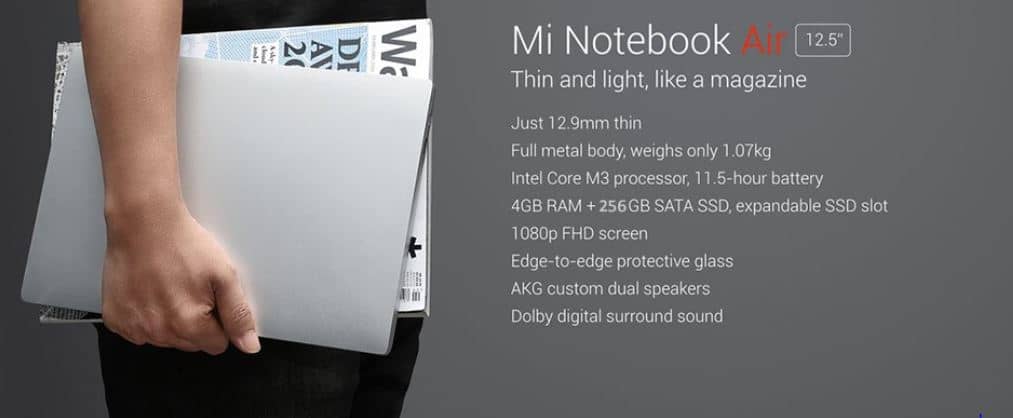 Xiaomi laptop notebook AIR 12.5 Big Offer Now