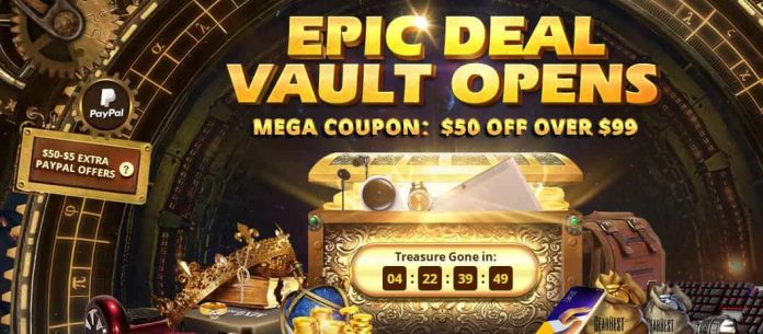 GearBest Big Sale - Epic Deal Vault opens, save $50