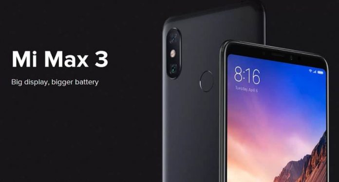Xiaomi Mi Max 3 $127 GearBest Promo Code with Global Shipping
