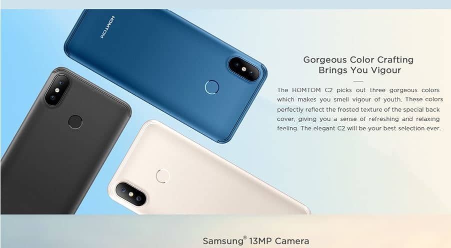 HOMTOM C2 Coupon Code from GearBest