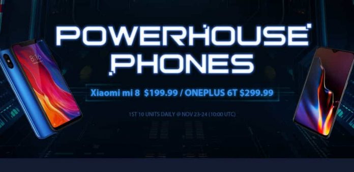 Black Friday Big Price Drop - Xiaomi Mi 8 & OnePlus 6T just for $199 & $299