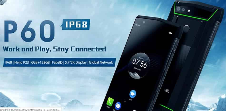Poptel P60 Rugged Smartphone with $10 GearBest Coupon Code