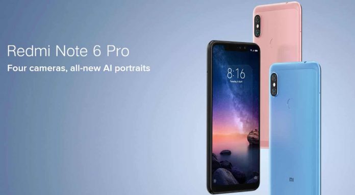 Xiaomi Redmi Note 6 Pro for $169 with Global Shipping, Flat $10 Coupon Code from CooliCool