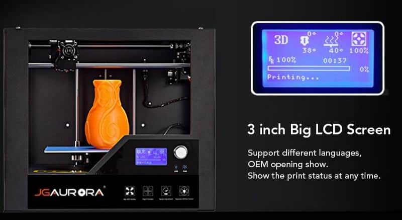 JGAURORA Z - 603S High Precision Desktop 3D Printer $10 Coupon Code Gearbest