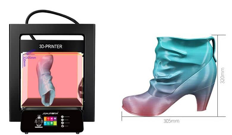 JGAURORA A5S Updated 3D Printer with $10 Gearbest promo code