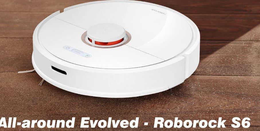 Roborock S6 LDS Scanning SLAM Algorithm Robot Vacuum Cleaner Coupon $20
