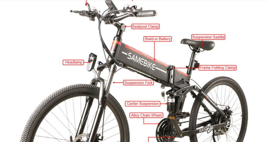 SAMEBIKE LO26-FT Promo Code $20 and Free Delivery